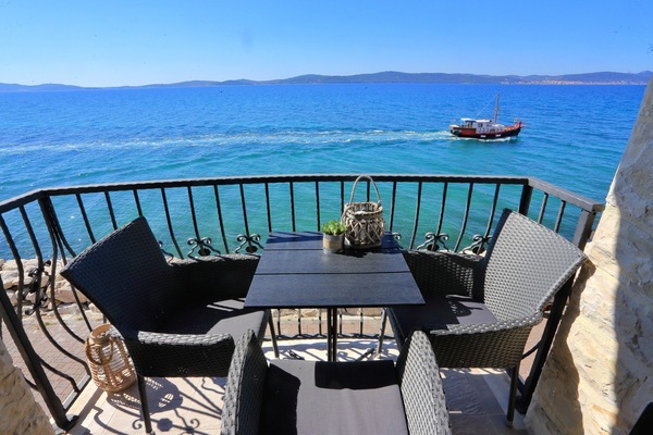 Apartment, 1 Bedroom, Sea View (Two Balconies) | Terrace/patio