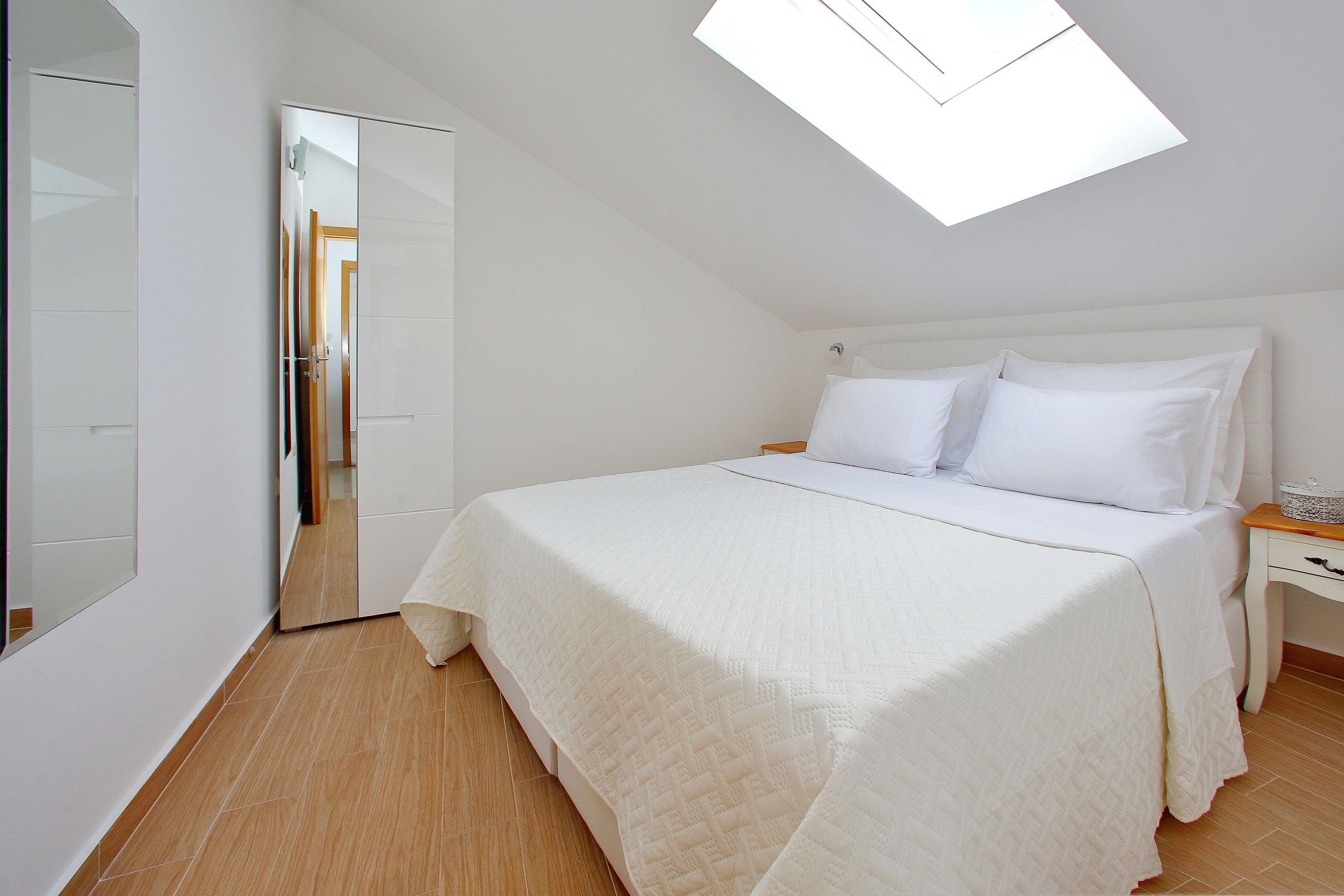 Apartment, 1 Bedroom, Sea View (Two Balconies) | 1 bedroom, iron/ironing board, free WiFi, bed sheets