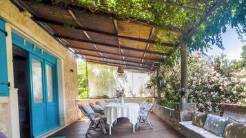 Studio Romantique, vue mer | Terrasse/Patio