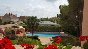 Suite, vistas a la piscina (Suite Vintage) | Vistas desde la habitación
