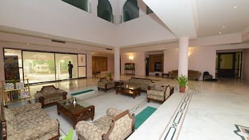 Sala de estar en el lobby