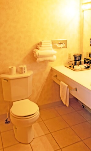 Kamer, 1 slaapkamer | Badkamer