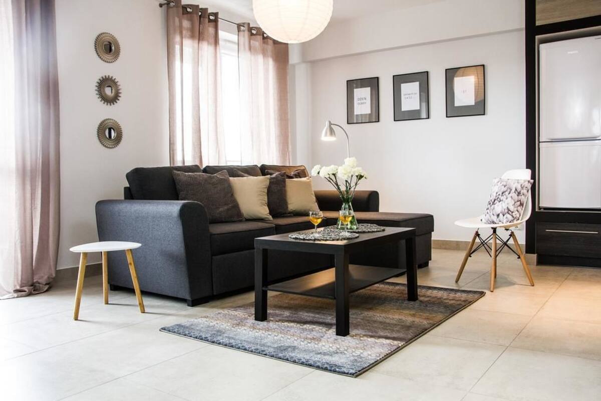 Apartment, Multiple Beds (Kreta 2/28) | Living room | TV