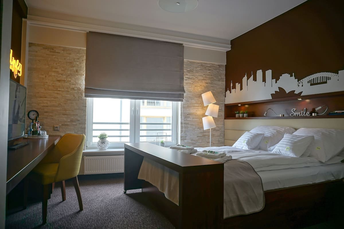 Superior appartement (Sydney) | 1 slaapkamer, luxe beddengoed, een minibar, een kluis op de kamer