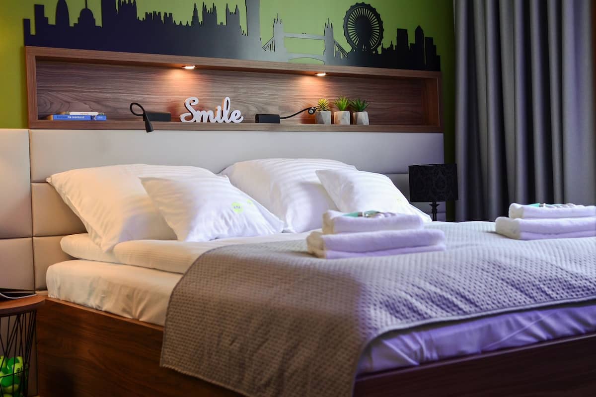 Superior appartement, sauna (Wimbledon) | 1 slaapkamer, luxe beddengoed, een minibar, een kluis op de kamer