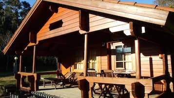 Cabane, vue jardin | Rideaux occultants, lits bébé (gratuits), lits pliants/supplémentaires