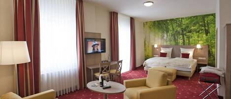 Doppelzimmer (Natur) | Schreibtisch, Bügeleisen/Bügelbrett, kostenloses WLAN, Bettwäsche