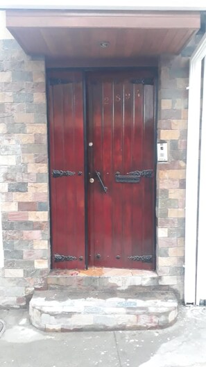 Entrada de la propiedad