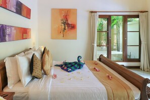 Villa, 2 Bedrooms | In-room safe, iron/ironing board, free WiFi, bed sheets - Emerald Villa B-12 (Denpasar)