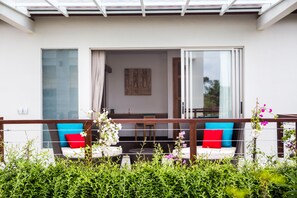 Villa, 4 Bedrooms, Beach View | Terrace/patio