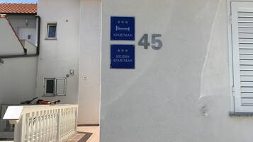 Fassade der Unterkunft