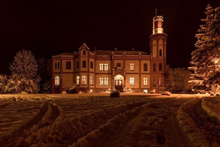 Front of property - evening/night