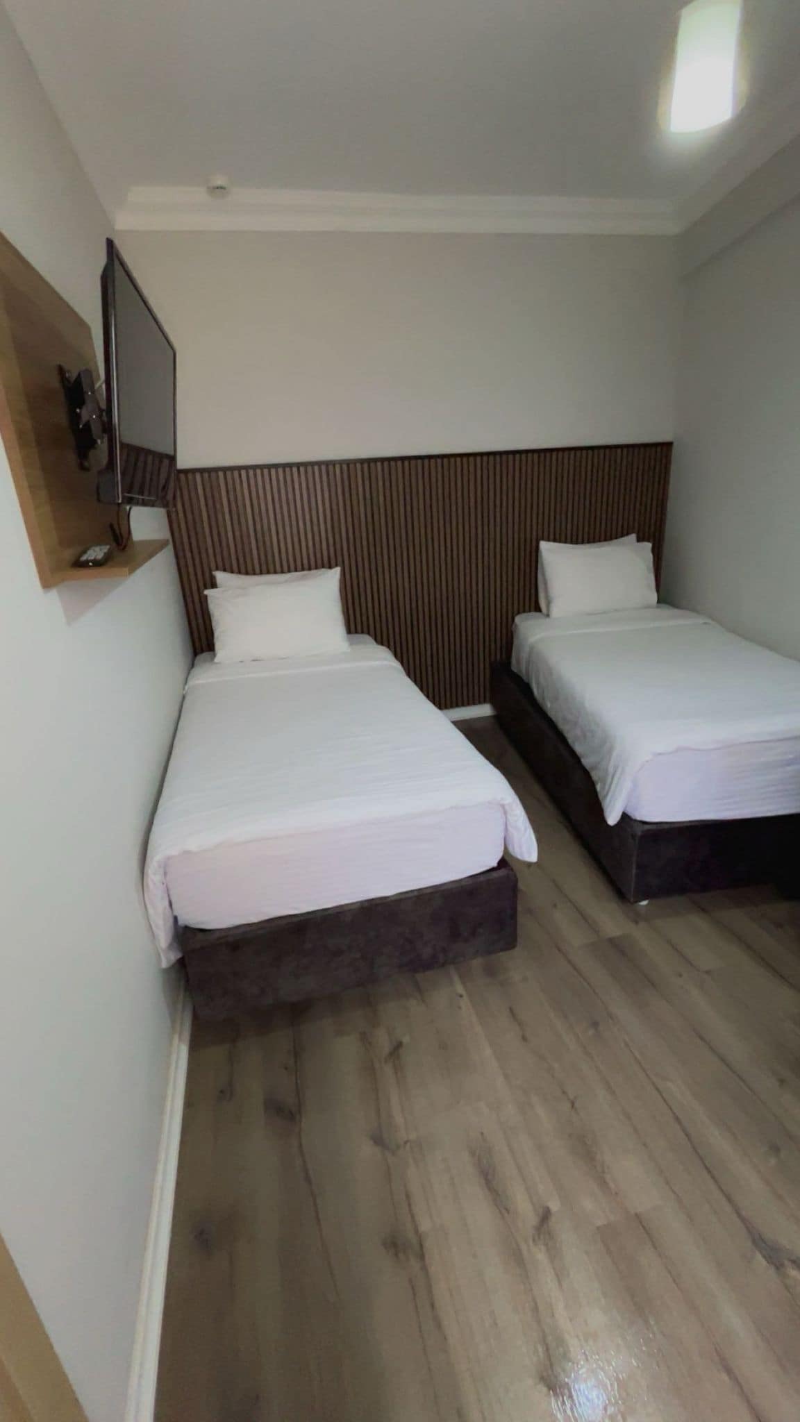 Premium bedding, soundproofing, free WiFi, bed sheets