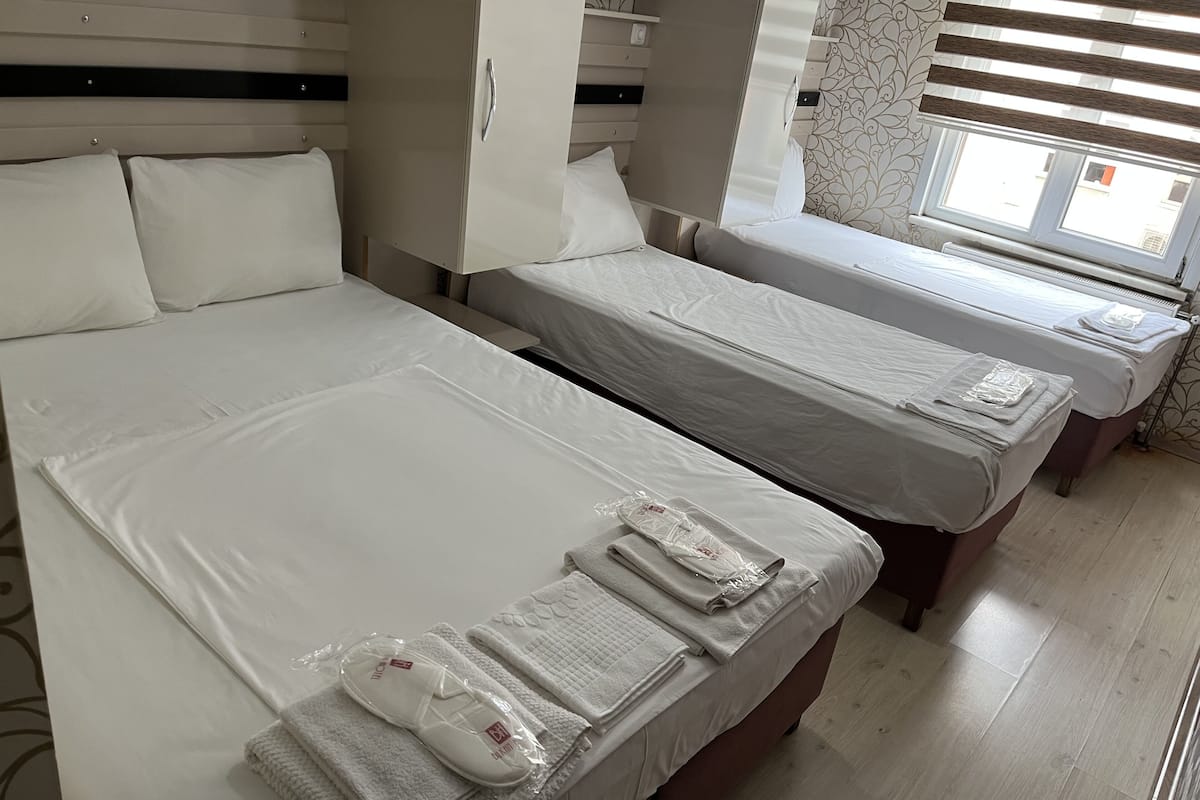 Luxe beddengoed, geluiddichte muren, gratis wifi, beddengoed