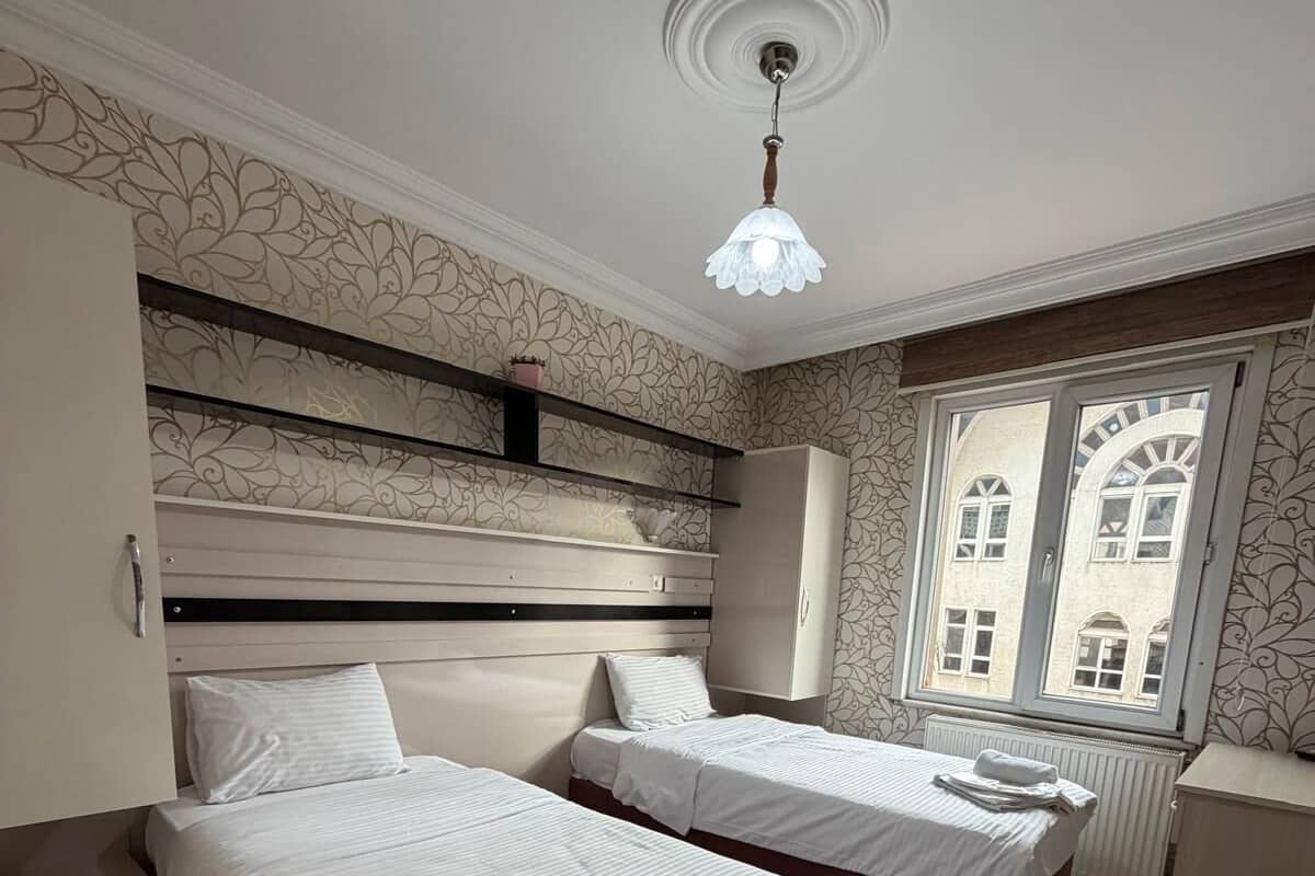 Basic Twin Room | Premium bedding, soundproofing, free WiFi, bed sheets