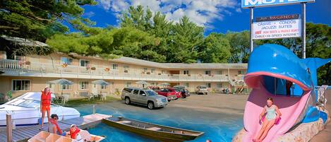 Fassade der Unterkunft