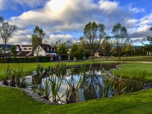 Vue sur le parcours de golf