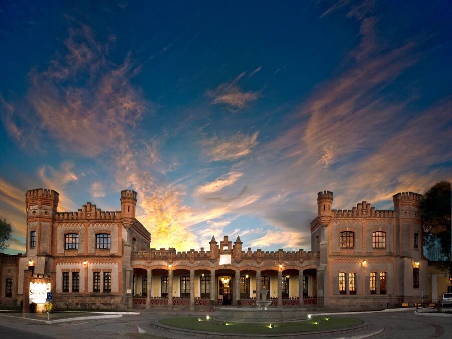 Front of property – evening/night