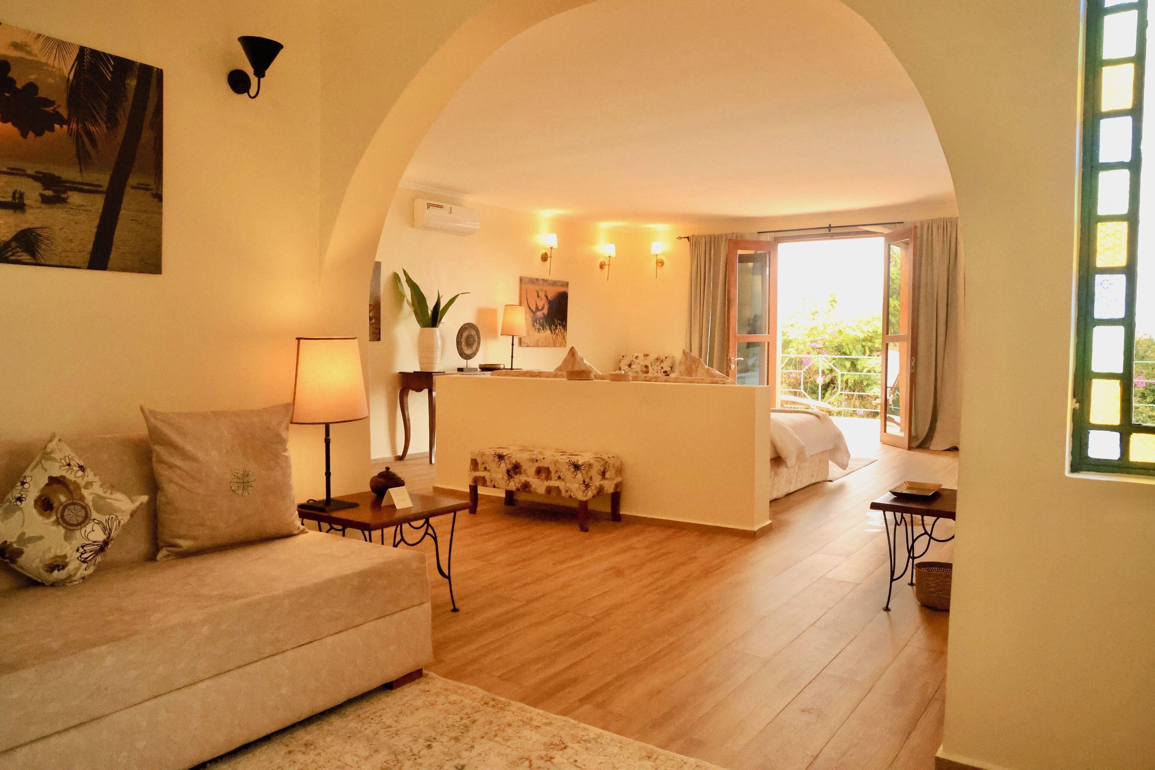 Safe på rommet, individuelt dekorert og individuelt innredet