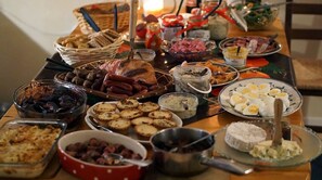Petit déjeuner continental compris tous les jours