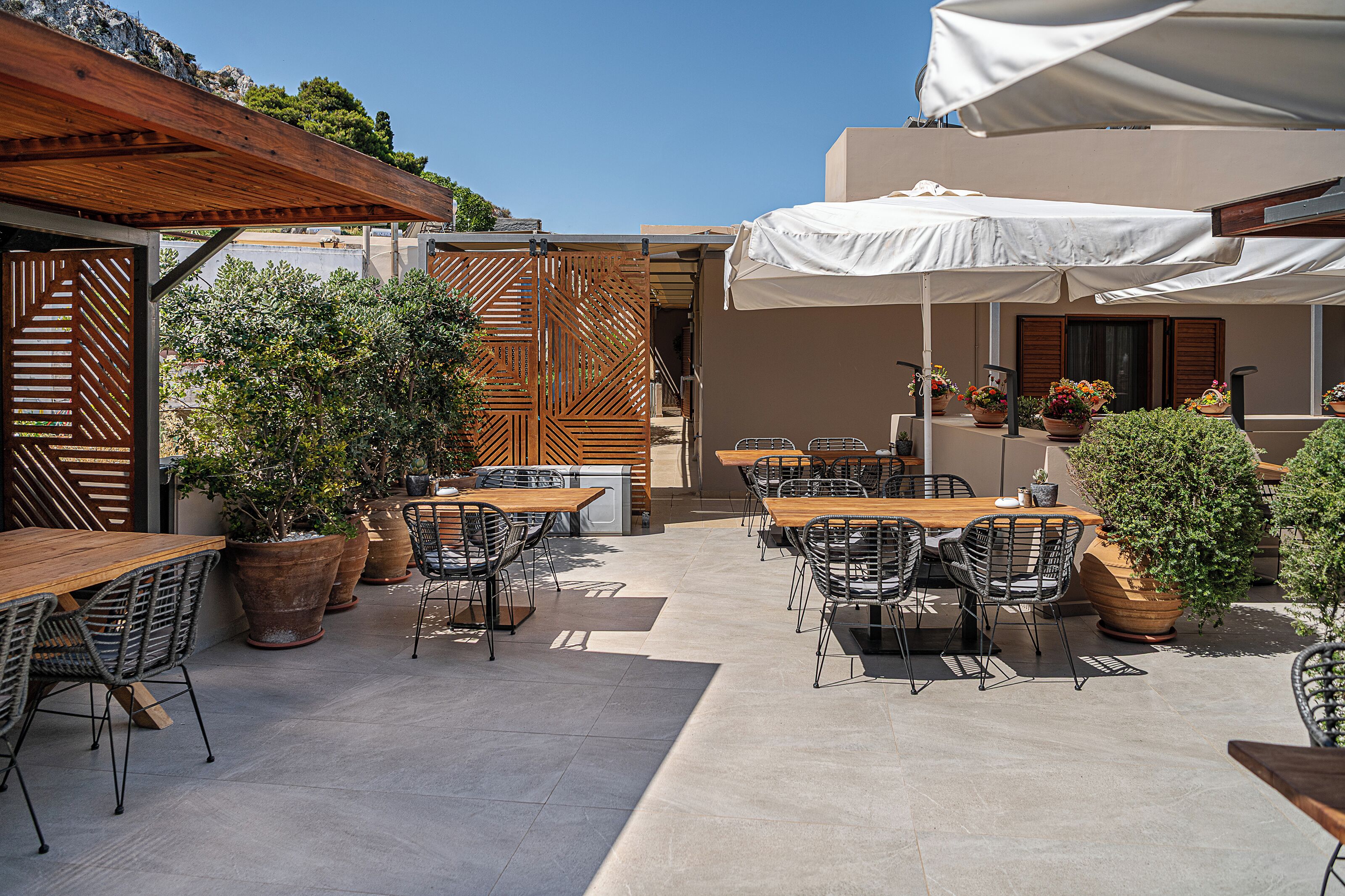 Breakfast area