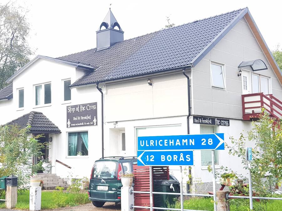 Voorkant van accommodatie