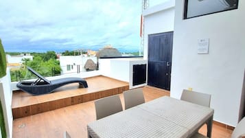 Leilighet – premier, flere senger, ikke-røyk | Terrasse/patio