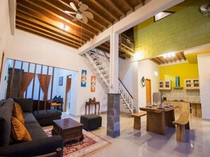 Family Villa, Private Pool | Living area | LCD TV - Villa Padma Tanjung Benoa (Nusa Dua)