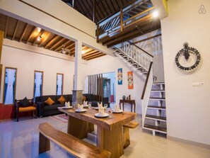 Family Villa, Private Pool | In-room dining