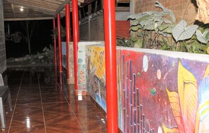 Interior entrance