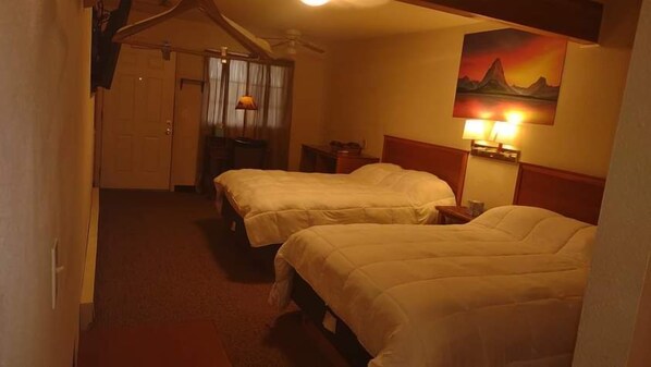 Premium bedding, individually decorated, individually furnished, desk