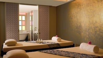 BehandlungsrĂ€ume fĂŒr Paare, Whirlpool, Körperbehandlungen, Aromatherapie