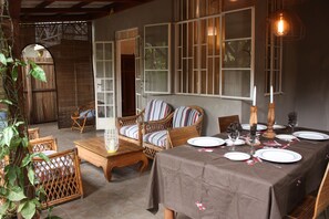 Classic Apartment | Terrace/patio - Villas Cap Nord (Grand-Baie)