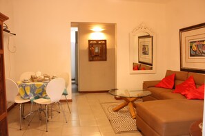 Classic Apartment | Living room - Villas Cap Nord (Grand-Baie)