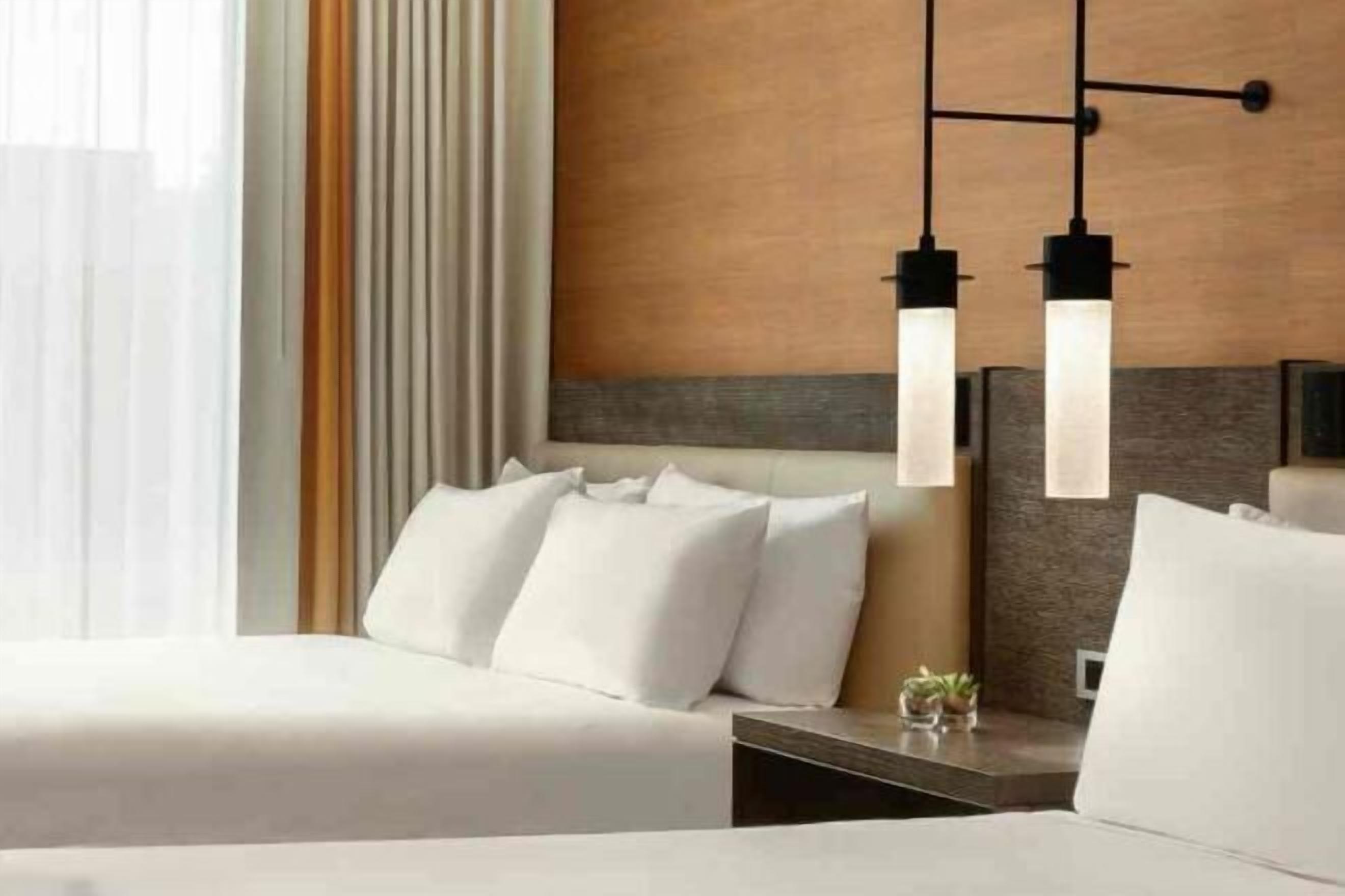 In-room safe, desk, laptop workspace, blackout curtains