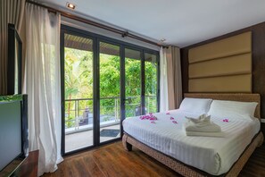 Villa luxueuse, vue sur la mer | Vue de la chambre