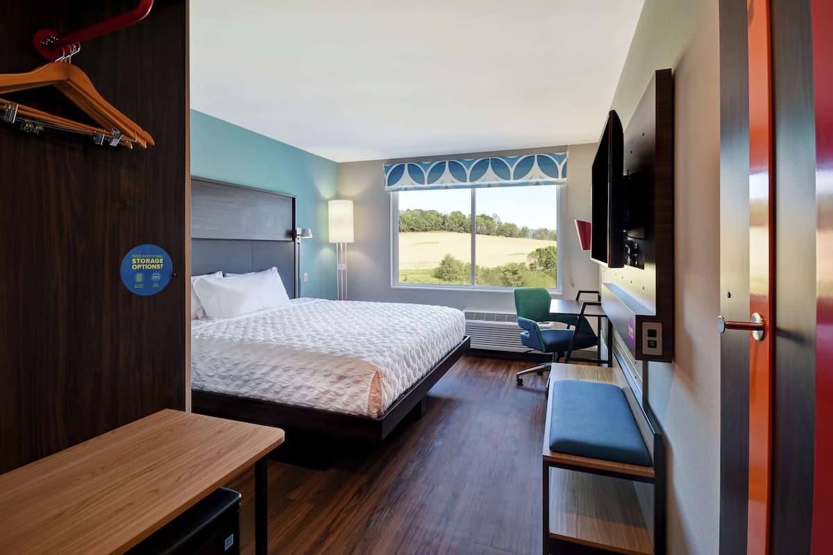 In-room safe, desk, blackout drapes, iron/ironing board