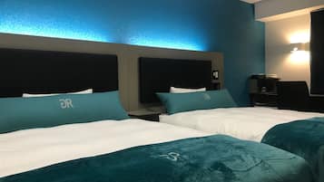 Down comforters, free WiFi, bed sheets