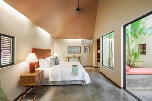 Suite, 1 King Bed, Non Smoking (Master) | Frette Italian sheets, premium bedding, pillow-top beds, free minibar - Malibu Popoyo (Tola)