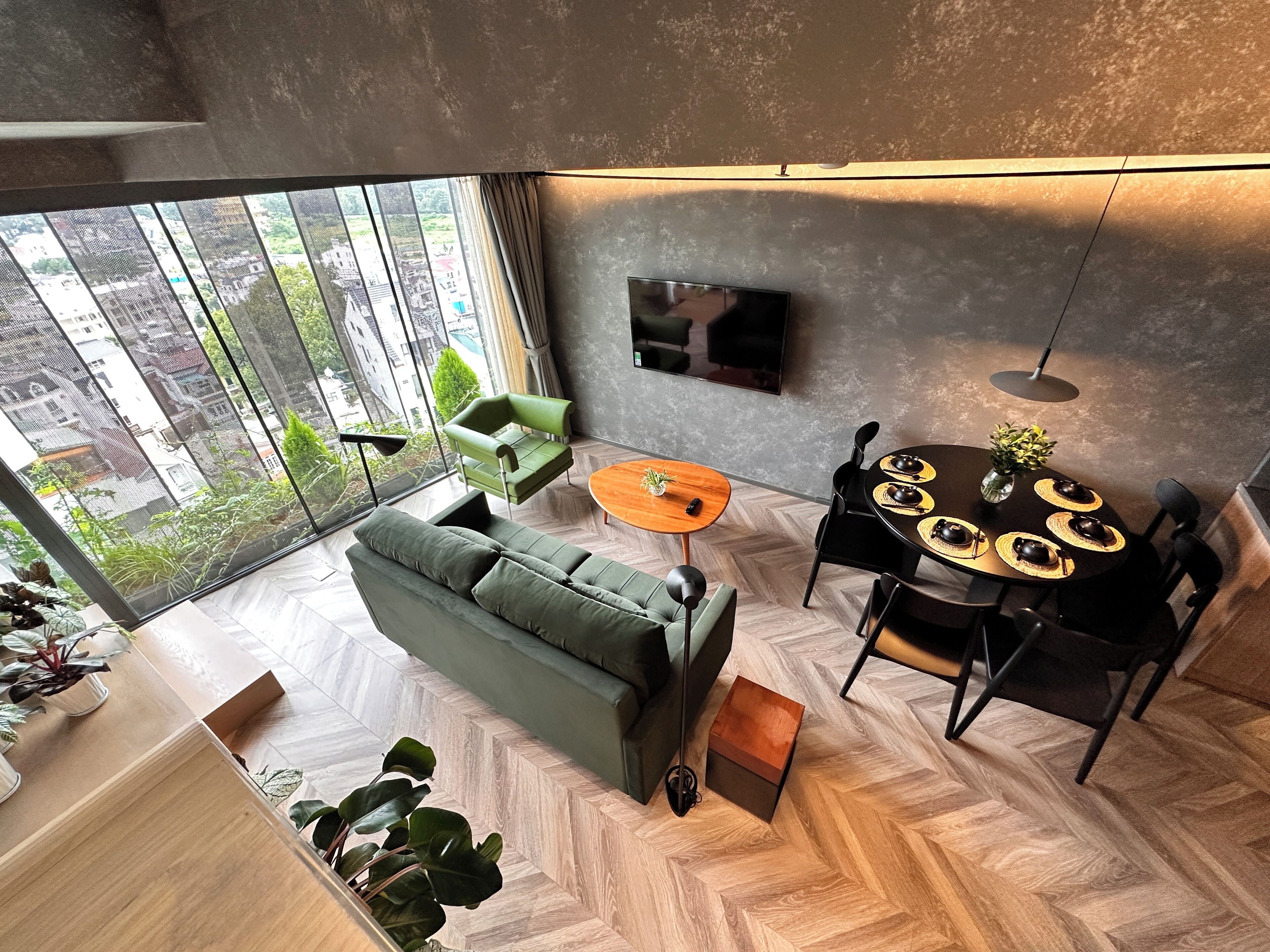 family penthouse | living area