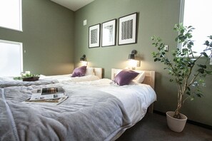Group Stay with Kitchen Room 2 | 1 bedroom, free WiFi - Hotel Ekolu (Sapporo)