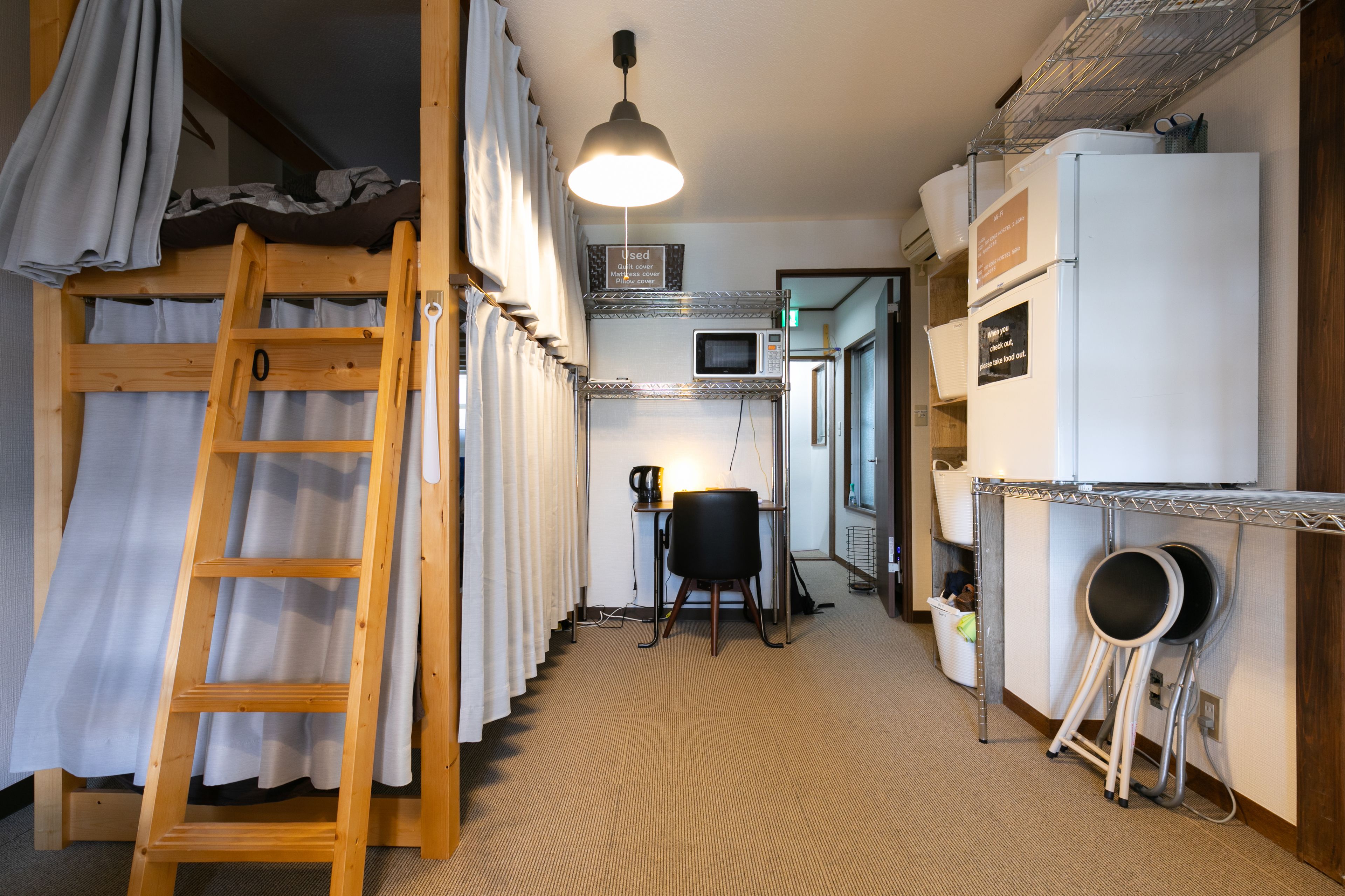 Shared Dormitory, Mixed Dorm (3rd Floor) | Soundproofing, iron/ironing board, free WiFi, bed sheets