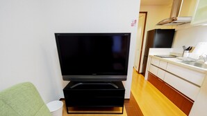 Apartment | Living area | Flat-screen TV - Family Stay DOTONBORI III PH26 (Osaka)