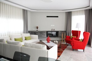 Apartment, 3 Bedrooms | Living area | LCD TV - Important Group Adam Residence (Bodrum)