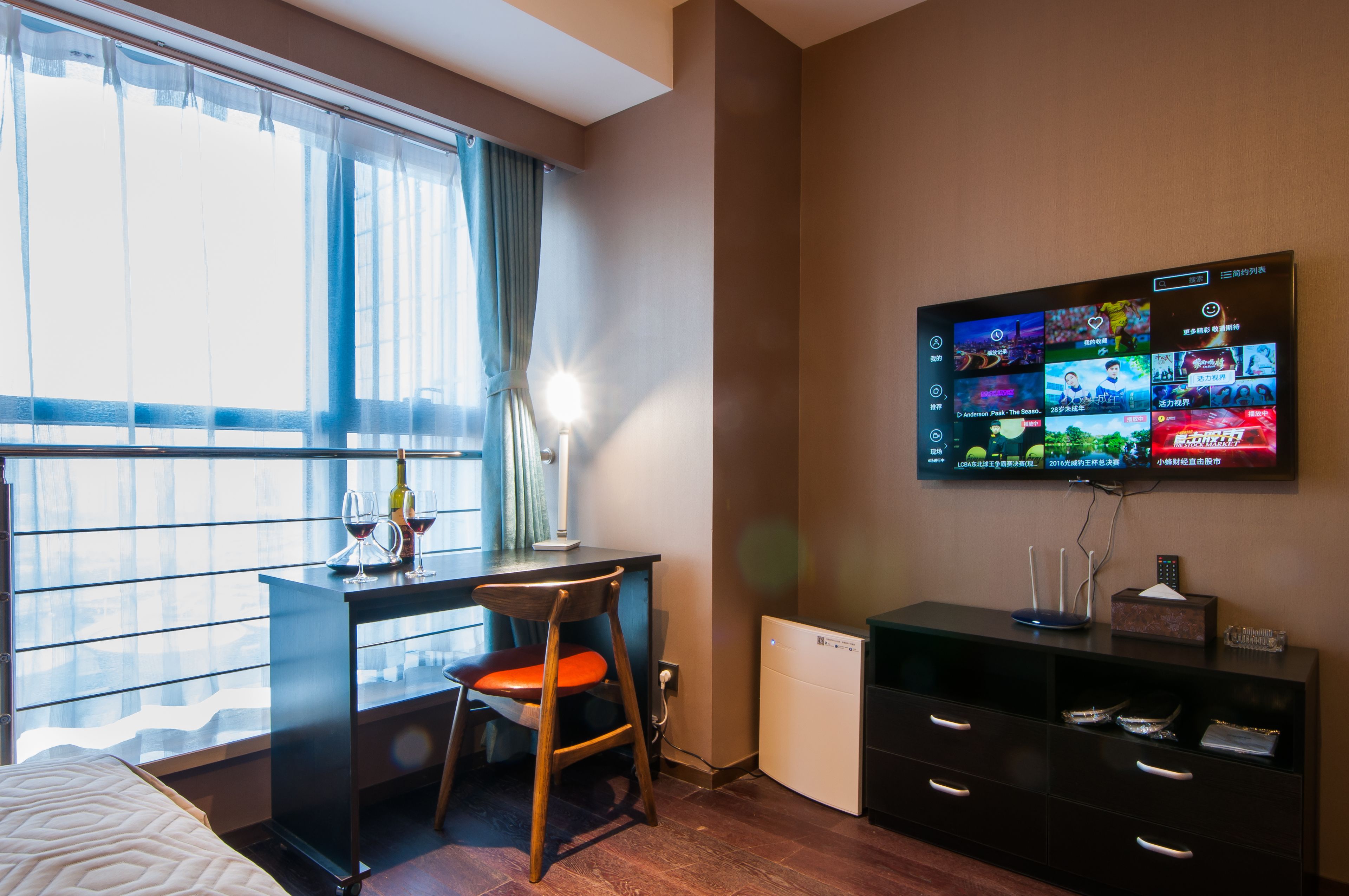 premium double room | room amenity