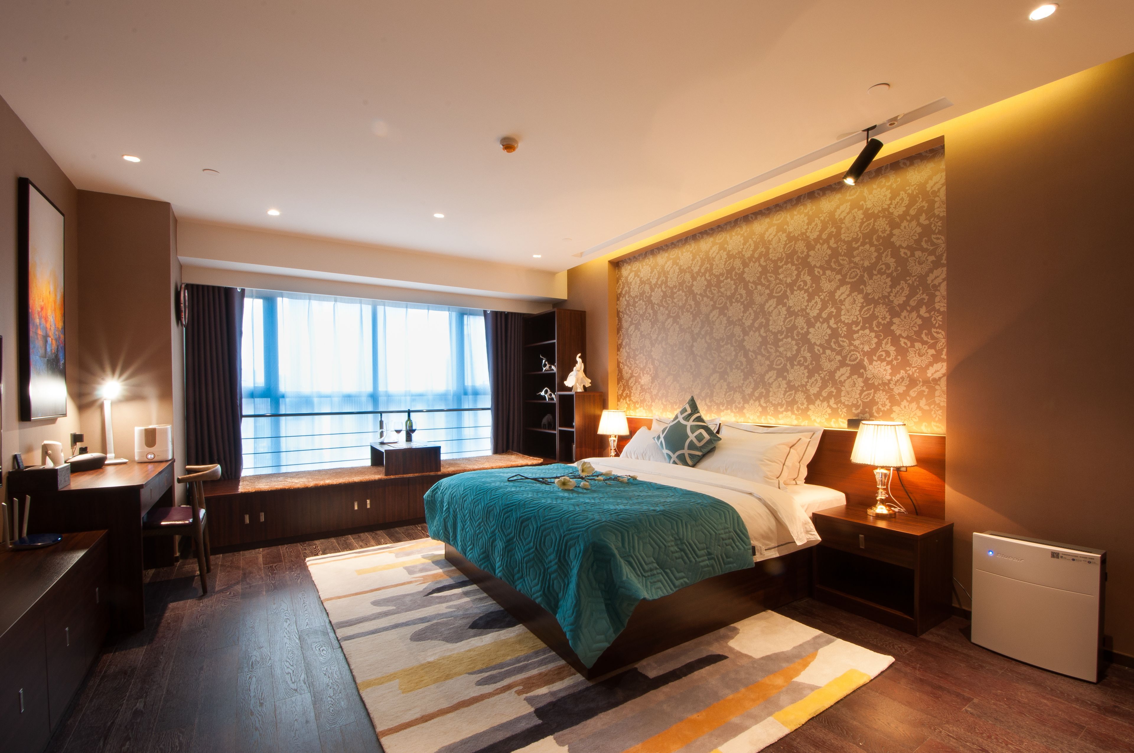 superior double room | desk, blackout curtains, free wifi, bed sheets