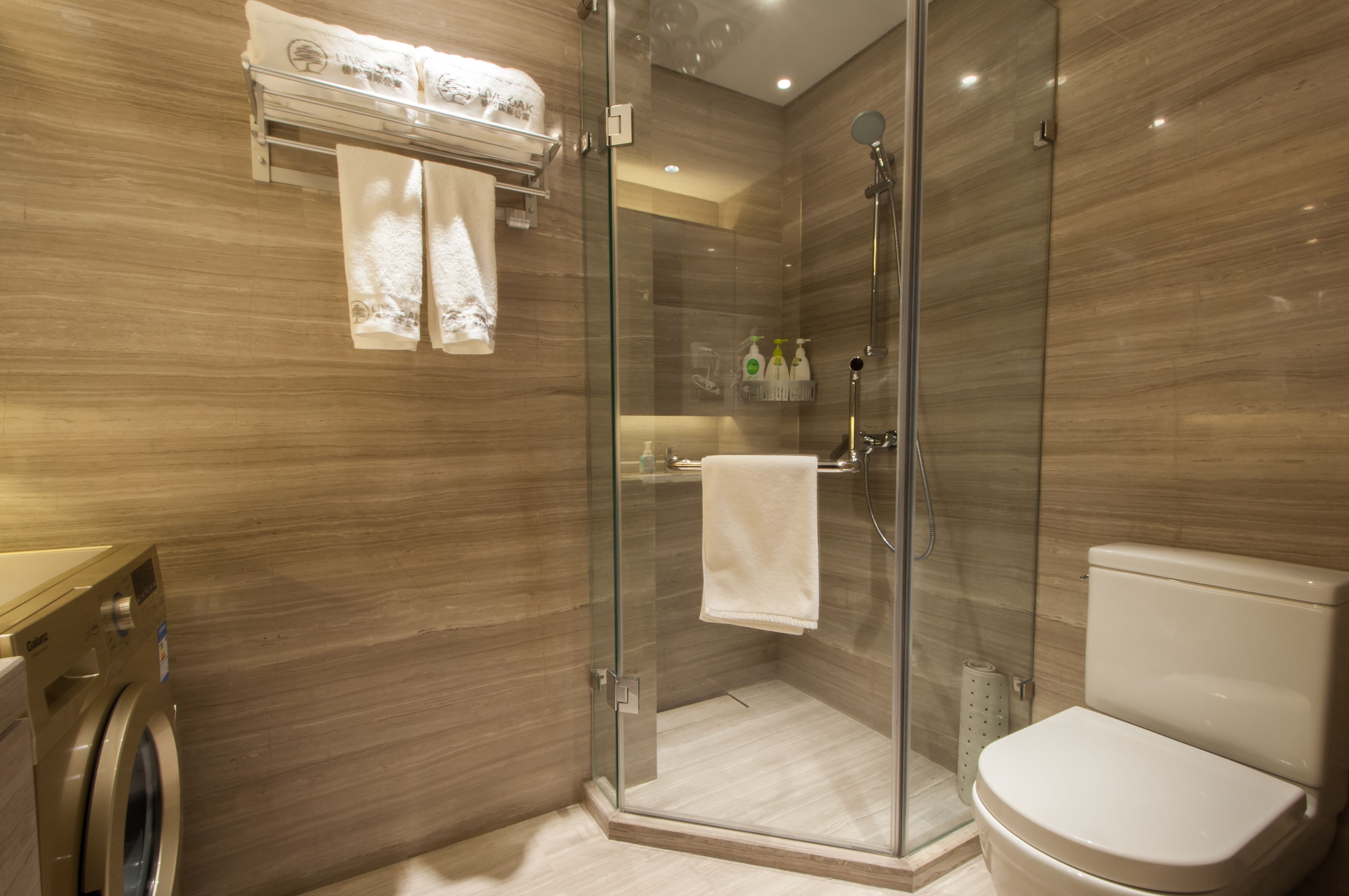premium double room | bathroom shower