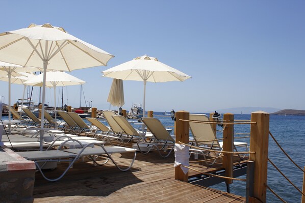 Privat strand