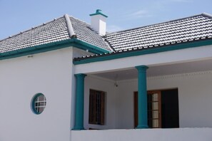Façade de l’hébergement