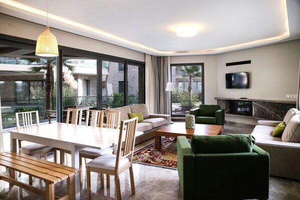 Villa | Living area | LCD TV - Important Group Villa Adam Residence (Bodrum)